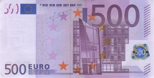 500 евро нового образца