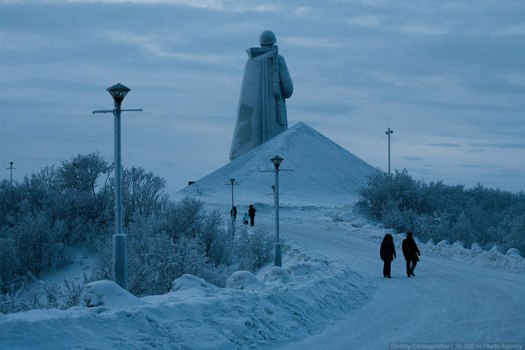Мурманск - город полгода во мраке