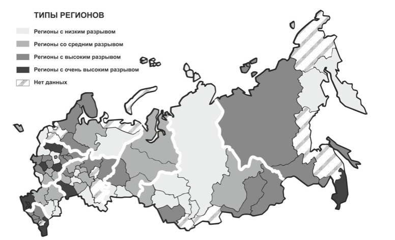 Карта депрессии. Типы регионов. Тип региона карта. Типы регионов РФ. Типология регионов России.